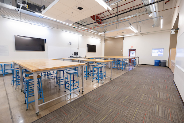 Inside the ASU Chandler Innovation Center classroom space