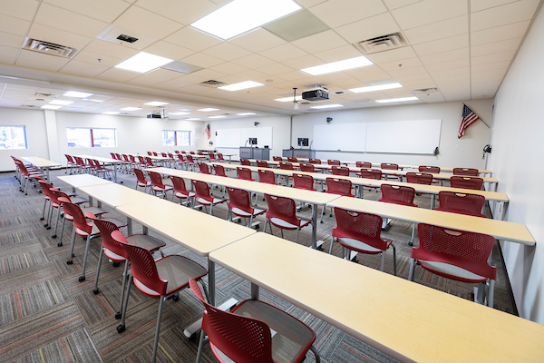 Inside the ASU Chandler Innovation Center classroom space